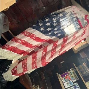 American flag Shawl